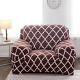 thumbnail image 3 of Sofa Cover Stretch Chair Cover Sofa Slipcovers for 1 Cushion Couch with 1 Free Pillow Case (1 Seater Sofa 90-130cm), 3 of 7