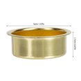 thumbnail image 2 of OULII 5Ud Soportes Para Velas Pilar De Hierro Con Acabado Dorado Ideal Para, 2 of 7
