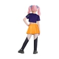 thumbnail image 4 of G'irl's Pop Singer Anime Game Cosplay Costume, Pop Star Idol Stage Performance Outfit, Jacket Top with Skirt Set for K'id's Halloween Party, 4 of 8