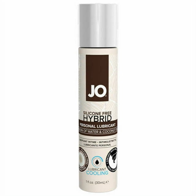 Jo Lubrifiant Classique Chauffant et Rafraîchissant à Base d'Eau Hybride + Noix de Coco