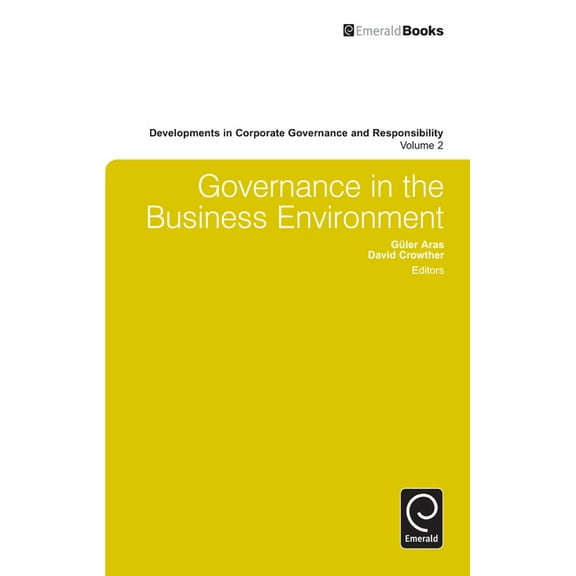 Developments in Corporate Governance and Governance in the Business Environment, Book 2, (Hardcover)