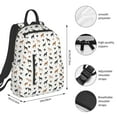 thumbnail image 2 of Yiaed Labrador Retriever Dog Print Lightweight Backpack Travel Backpacks Hiking Daypack for Women Men, 2 of 5