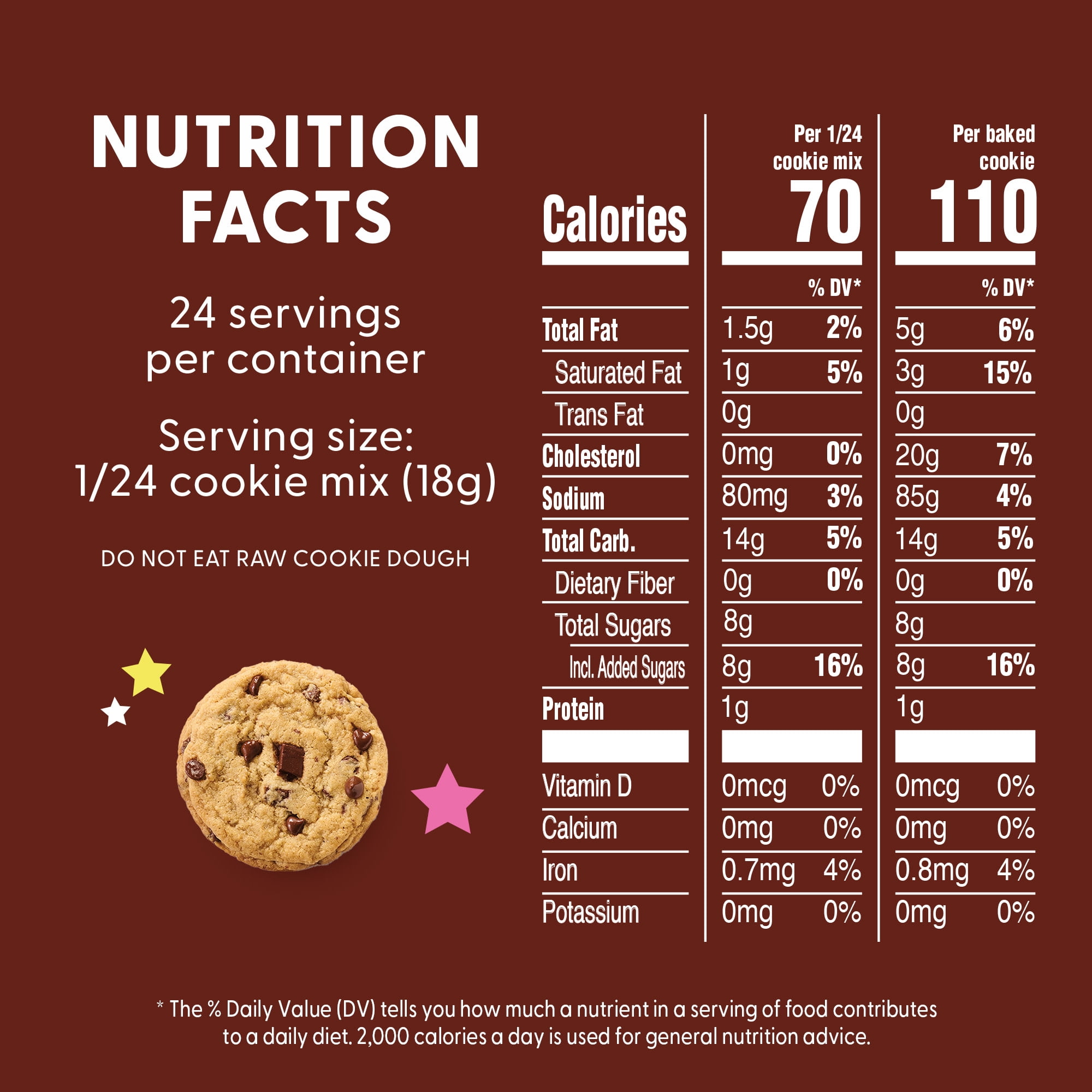 Duncan Hines Dolly Parton's Chocolate Chip Cookie Mix, 15.25 oz.