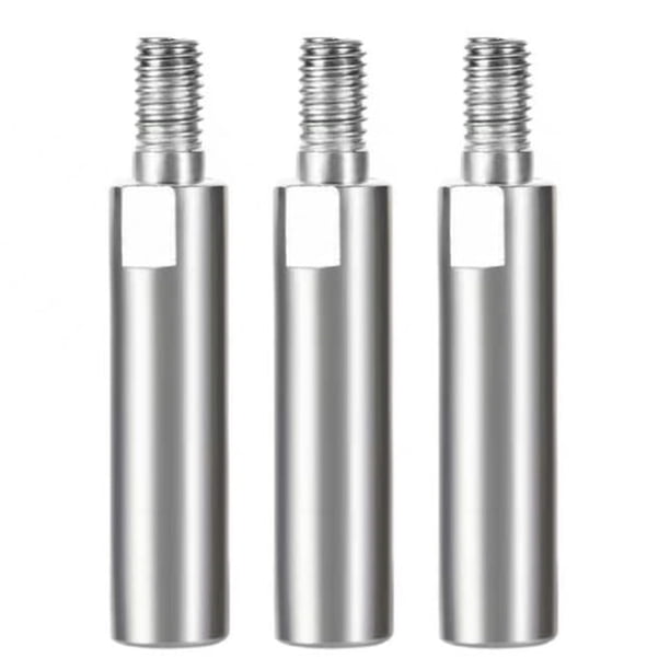 Biela de extensión de amoladora angular, 3 uds., 80mm, M10, accesorios de amoladora de acero, motor de taladro de batería manual, herramientas de taller mecánico ShuxiuWang 8390605210136