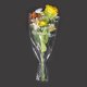 thumbnail image 2 of Bolsa de flores con patrón de letras en inglés, transparente, Simple, embalaje de flores, 50 Uds., 2 of 6