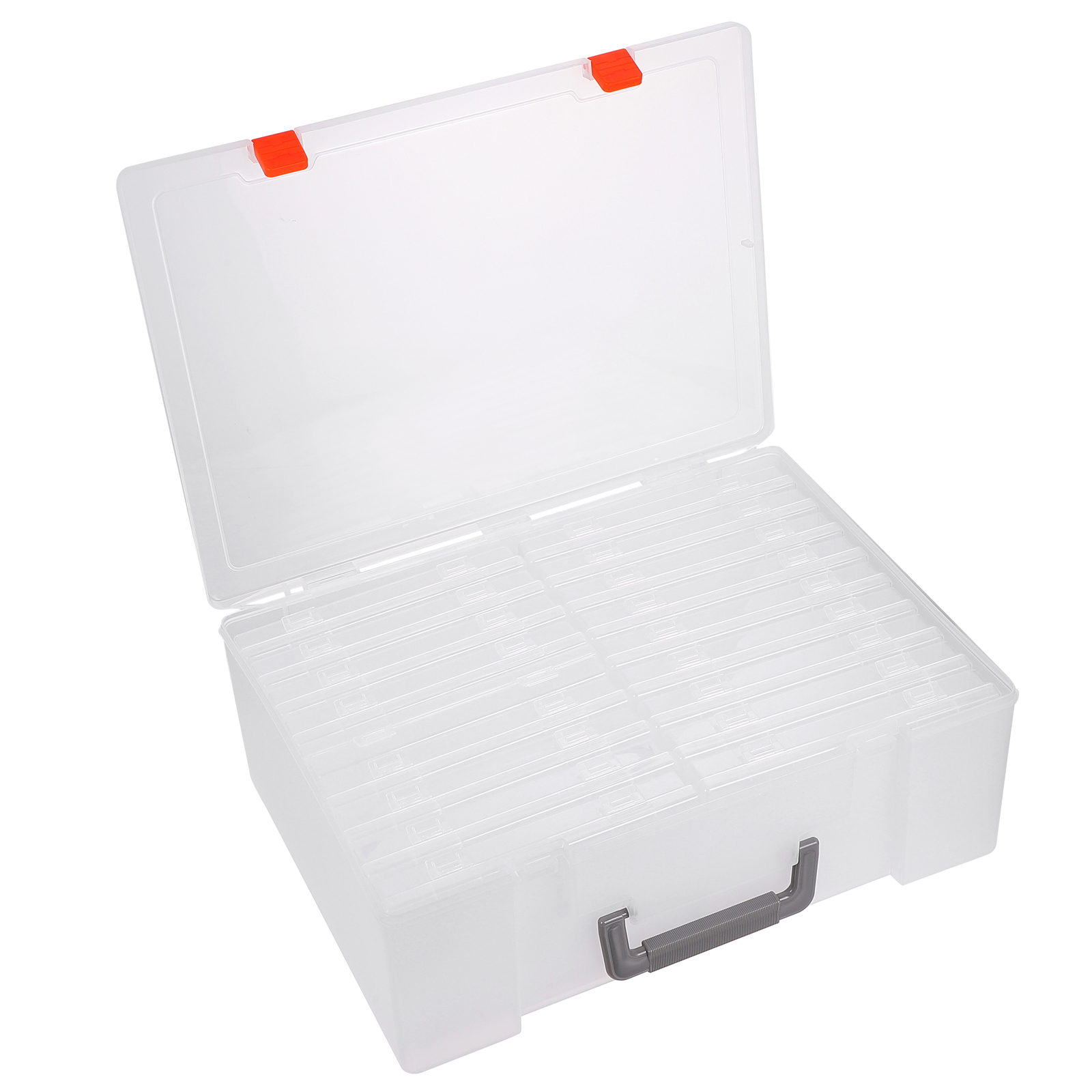 1 Set Photo Case Photo Storage Box Craft Supply Keeper Organizer with