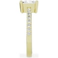 thumbnail image 6 of Unique Moments 1.50 ct Lab Grown Princess Cut Diamond Engagement Solitaire Ring 10K Yellow Gold, 6 of 6