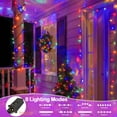 thumbnail image 3 of Christmas Tree Lights Outdoor, 72 Ft 200LED Twinkle Fairy Lights String Lights for Christmas LED Garland Wreath Wedding Indoor Holiday Decorations , Multicolor, 3 of 6