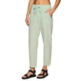 thumbnail image 3 of Avalanche Women's Hiking Quick Dry Drawstring Woven Ankle Pant With Pockets, 3 of 5