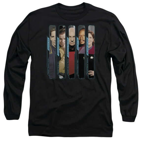 Star Trek - The Captains - Long Sleeve Shirt - XX-Large