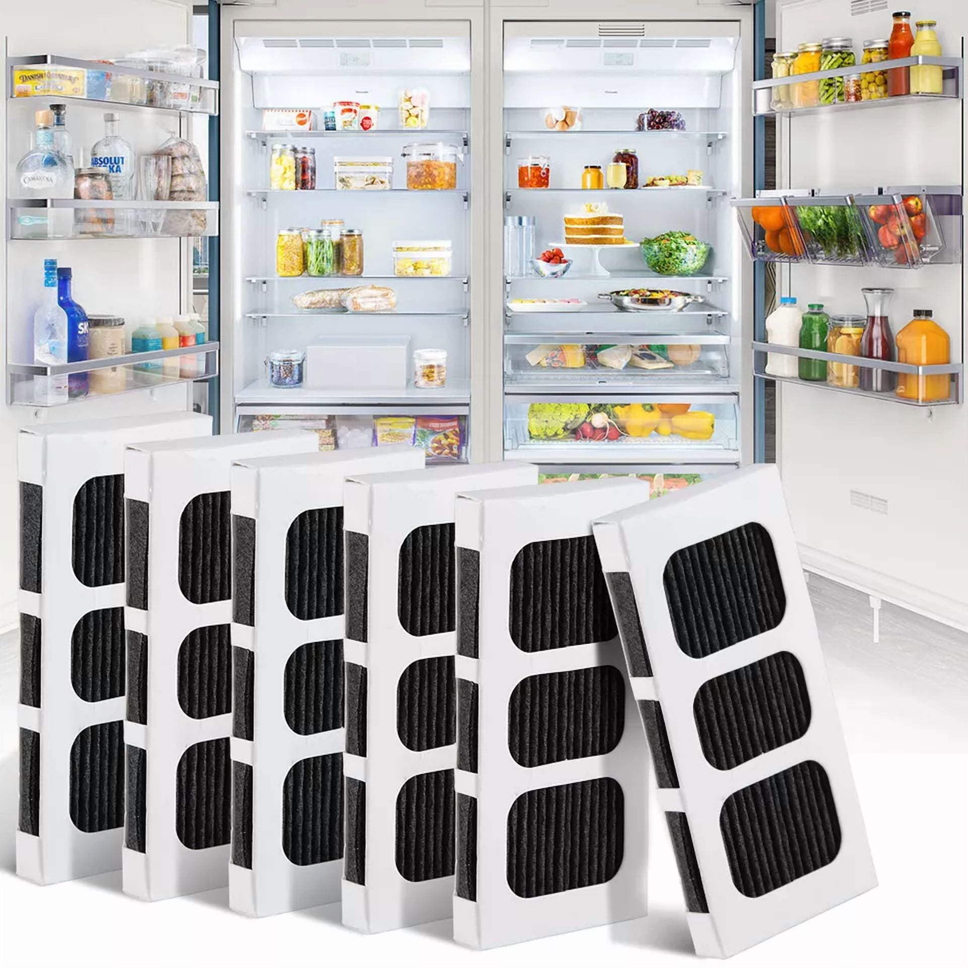 FLINT- 6X Replacement Refrigerator Air Filter For Frigidaire Paultra2 Pureair Ultra Ii