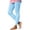 Light Blue leggings for women, variant on FNFYFH Womens Ribbed Knit Leggings Soft Stretchy Yoga Pants Fall Leggings Underwear Bottoms