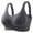 Black, variant on BILIKEYU Women's Wireless Full Coverage Anti Sagging Bra, Jelly Bras for Women, Bras for Women, Wireless Bras for Women