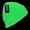 Green, variant on Neon Acrylic Beanies (Long), Green