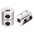 thumbnail image 6 of 6mm to 6.35mm Shaft Coupling 25mmx20mm Coupler Aluminum Alloy Joint Motor, 2 Pack, 6 of 6