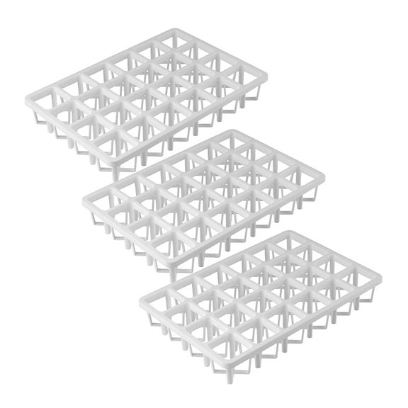 NUOLUX 3Pcs Germination Cup Racks for Simple Design Planting 13.32X9.00X1.97in