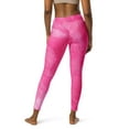 thumbnail image 4 of GamerTagg Collection Yoga Leggings Hot Washed-Pink  (M), 4 of 5