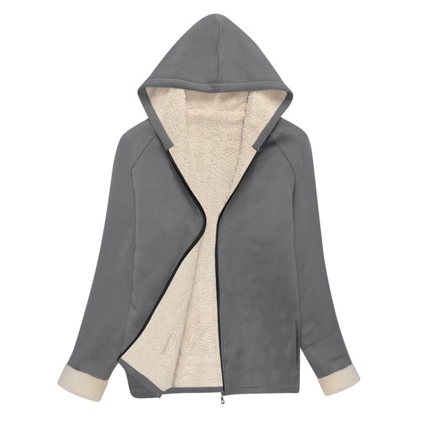 RBCKVXZ Women's Solid Color Shacket Lined Flannel Jackets Winter