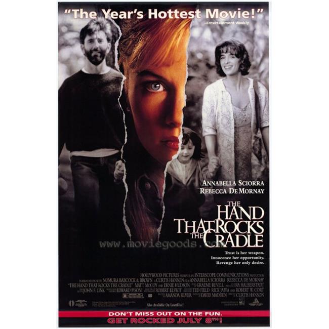 Posterazzi Movih7340 The Hand That Rocks The Cradle Movie Poster 27 X 40 In Walmart Com Walmart Com