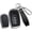 A Keychain Silver Black, variant on Key Fob Cover Compatible with Toyota Camry Corolla Cross Tundra Highlander Land Cruiser Grand Highlander Prius 2019-2026 4 Button Keychain Case Holder Protector,A Keychain Silver Black