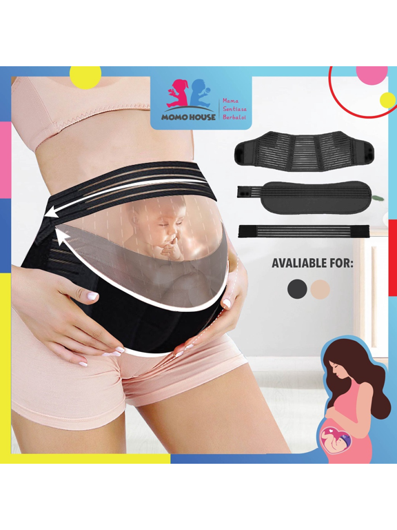 Adjustable Maternity Support Band - Lightweight Safety Abdominal Support for a Comfortable Pregnancy