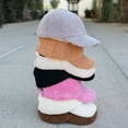 thumbnail image 4 of C.C Cozy Sherpa Baseball Cap, Off-White, 1 Count, 4 of 7