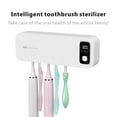 thumbnail image 6 of RKZDSR Wall-Mounted Toothbrush Sanitizer and Dryer with 5 Slots - Rechargeable, Cordless, No-Drill Bathroom Toothbrush Holder, 6 of 9