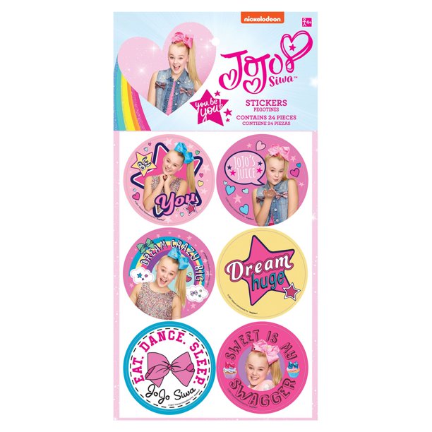 JoJo Siwa Sticker Sheets (4)