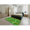 thumbnail image 5 of Ahgly Company Machine Washable Indoor Rectangle Transitional Seaweed Green Area Rugs, 2' x 5', 5 of 7