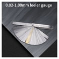 thumbnail image 5 of 32 set distance gauge feeler gauge valve teaching feeler gauge 0.04-0.88 mm gap dimension ,Easy Identification, 5 of 6