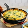 thumbnail image 2 of Oster Castaway 12 Inch Cast Iron Round Frying Pan with Dual Spouts, 2 of 2