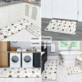 thumbnail image 5 of White Christmas Gingerbread Man Pattern Kitchen Rugs Sets Of 2,Anti Fatigue Kitchen Mat Rugs Non Slip Washable,Decorative Kitchen Floor Mats for Kitchen,Sink,Laundry,17"x30"+17"x47", 5 of 7