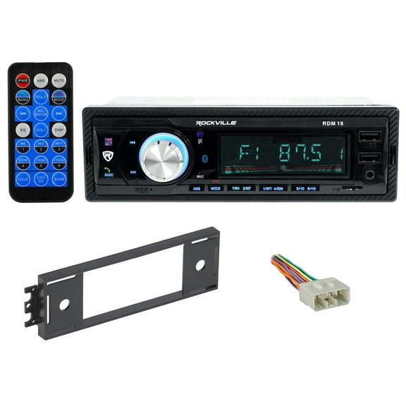 1Din Digital Media Bluetooth AM/FM/MP3 USB/SD Receiver For 97-01 Hyundai Tiburon
