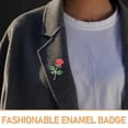 thumbnail image 3 of unbranded Rosa Esmaltado De Aleación Creativo Para De Mujer Accesorio, 3 of 8