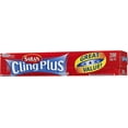 thumbnail image 2 of Saran Cling Plus Plastic Wrap, 200 Sq Ft, 1 Count (Pack of 1), 2 of 5