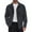 Dark Gray, variant on Men's American Style Retro Leisure Knitting Flip Collar Jacket Coat, Trendy and Comfortable for Men, Designed for Casual Fashion, Outdoor Events and Daily Wear,Black L