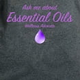 thumbnail image 3 of CafePress - Ask Me About Essential Oils T Shirt - Women's Traditional Fit Dark T-Shirt, 3 of 4