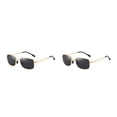 thumbnail image 3 of Qarigey Gafas de sol fotocromáticas de moda, gafas de sol plegables polarizadas para , conducción al aire libre, ciclismo, viajes, Golde dorado 2Conjunto, 3 of 6