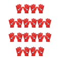thumbnail image 2 of Guantes de invierno Sonducket 1 par para niños 10piezas Rojo, 2 of 5