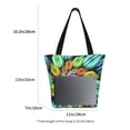 thumbnail image 4 of Kdxio Hippie Style Women Reusable Grocery Bags Foldable Ripstop,Reusable Shopping Bags for Shopping,Gym,Gift, 4 of 7