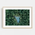 thumbnail image 2 of Hidden blue Forest Lake - Photography Forest Nature Woodland Scenic Wilderness Landscape Mystical Unframed Wall Art Print 5 x 7 inches, 2 of 7