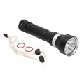 thumbnail image 3 of Diving Flashlight, LED Waterproof Diving Torch, Portable Underwater Light with Aviation Magnesium Al Under Water Sports Long Service Life luz de buceo Spptty Deportes acuáticos, 3 of 7
