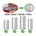 thumbnail image 4 of 6 Uds., Tapas de Soda, Tapa de Lata de Bebida, Protector de Lata de Bebida Multicolor, Tapas de Silicona para Latas, 4 of 9