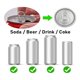 thumbnail image 4 of 6 Uds., Tapas de Soda, Tapa de Lata de Bebida, Protector de Lata de Bebida Multicolor, Tapas de Silicona para Latas, 4 of 5