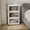 3-Tier, variant on Howcool 3/4/5-Tier Stackable Storage Bins with Lid, Foldable Storage Box Cabinet with Wheels & Acrylic Doors
