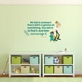 thumbnail image 2 of Encourage It Phineas and Ferb Quote Cartoon Quotes Decors Wall Sticker Art Design Decal for Girls Boys Kids Room Bedroom Nursery Kindergarten Home Decor Stickers Wall Art Vinyl Decoration (35x40 inch), 2 of 2