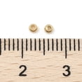 thumbnail image 3 of 1000pcs Rack Plating Brass Round Beads Long-Lasting Cadmium Free & Lead Free golden 2x1.5mm Hole: 0.8mm, 3 of 3