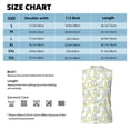 thumbnail image 6 of Haiem Men's Moon And Rabbit Print Tank Tops Summer Sleeveless Cut Off Workout T-Shirts Fitness Vest Athletic Undershirts-Large, 6 of 8