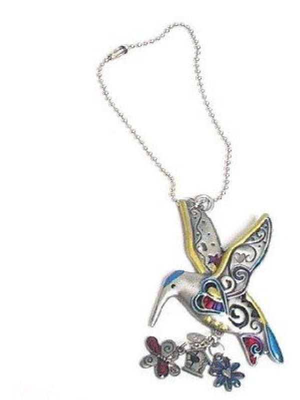 hummingbird car charm