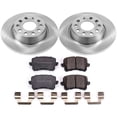 thumbnail image 3 of PowerStop Rear Stock Replacement Brake Pad and Rotor Kit Fits: AUDI VOLKSWAGEN Select Models KOE7324, 3 of 8